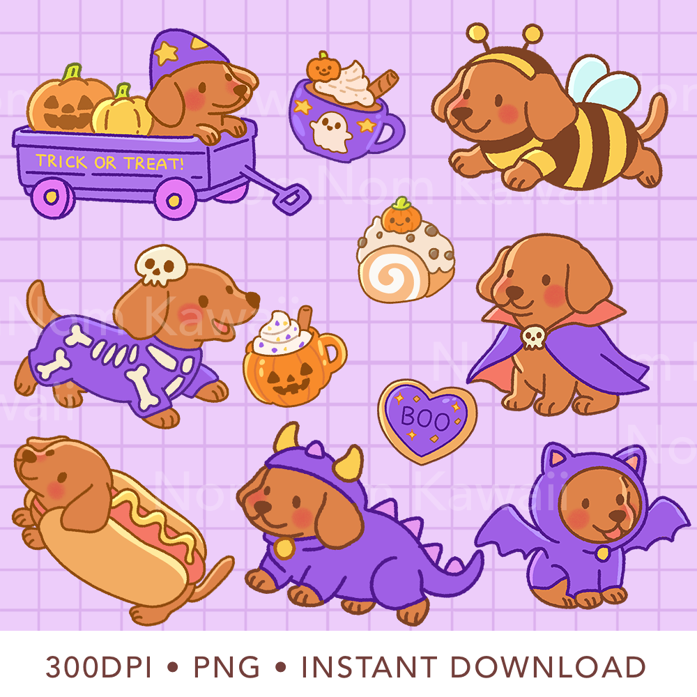 daschund clipart part 2